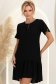 Rochie din viscoza si in neagra scurta cu croi larg - StarShinerS 1 - StarShinerS.ro