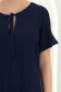 Rochie din viscoza si in bleumarin scurta cu croi larg - StarShinerS 4 - StarShinerS.ro