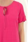 Rochie din viscoza si in fuchsia scurta cu croi larg - StarShinerS 4 - StarShinerS.ro