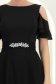 Rochie din voal neagra lunga in clos cu un cordon accesorizat- StarShinerS 4 - StarShinerS.ro