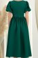 Rochie verde midi in clos cu aplicatii stralucitoare - StarShinerS 6 - StarShinerS.ro