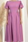Rochie mov midi in clos cu aplicatii stralucitoare - StarShinerS 6 - StarShinerS.ro