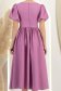 Rochie mov midi in clos cu aplicatii stralucitoare - StarShinerS 7 - StarShinerS.ro