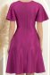 Rochie zmeura cu sclipici midi in clos cu mâneci tip fluture - StarShinerS 6 - StarShinerS.ro