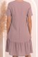 Rochie din viscoza si in mocha scurta cu croi larg - StarShinerS 6 - StarShinerS.ro
