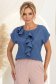Bluza dama din viscoza si in bleumarin cu un croi larg - StarShinerS 1 - StarShinerS.ro