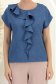 Bluza dama din viscoza si in bleumarin cu un croi larg - StarShinerS 5 - StarShinerS.ro