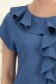 Bluza dama din viscoza si in bleumarin cu un croi larg - StarShinerS 4 - StarShinerS.ro