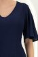 Rochie din viscoza si in bleumarin midi in clini- StarShinerS 4 - StarShinerS.ro