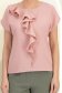 Bluza dama din viscoza si in roz pudra cu un croi larg - StarShinerS 4 - StarShinerS.ro