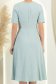 Rochie din viscoza si in mint midi in clos cu buzunare laterale - StarShinerS 5 - StarShinerS.ro