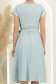 Rochie din viscoza si in mint midi clos cu elastic in talie - StarShinerS 6 - StarShinerS.ro