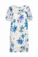 Rochie din voal albastra scurta cu un croi larg - StarShinerS 4 - StarShinerS.ro
