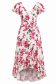 Rochie din viscoza asimetrica midi in clos imprimata floral - StarShinerS 4 - StarShinerS.ro