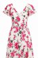 Rochie din viscoza asimetrica midi in clos imprimata floral - StarShinerS 5 - StarShinerS.ro
