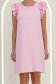 Rochie din viscoza si in roz deschis scurta cu croi larg - StarShinerS 4 - StarShinerS.ro
