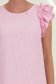 Rochie din viscoza si in roz deschis scurta cu croi larg - StarShinerS 3 - StarShinerS.ro