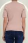 Bluza dama din tricot fin roz pudra cu un croi larg accesorizata cu perle si pietre strass 7 - StarShinerS.ro