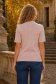 Bluza dama din tricot fin roz pudra cu un croi larg accesorizata cu perle si pietre strass 3 - StarShinerS.ro