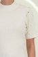 Bluza dama din tricot fin alba cu un croi larg accesorizata cu perle si pietre strass 3 - StarShinerS.ro
