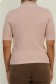Bluza dama din tricot fin roz pudra cu un croi larg accesorizata cu pietre strass 5 - StarShinerS.ro