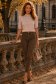 Bluza dama din tricot fin roz pudra cu un croi larg accesorizata cu pietre strass 2 - StarShinerS.ro