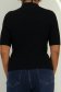 Bluza dama din tricot fin neagra cu un croi larg accesorizata cu pietre strass 5 - StarShinerS.ro
