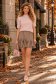 Bluza dama din tricot fin roz pudra cu un croi larg accesorizata cu pietre strass si perle 2 - StarShinerS.ro
