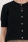 Bluza dama din tricot fin neagra cu un croi larg si buzunare frontale 3 - StarShinerS.ro