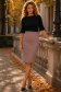Bluza dama din tricot fin neagra cu un croi mulat si decupaje speciale 2 - StarShinerS.ro