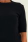Bluza dama din tricot fin neagra cu un croi mulat 3 - StarShinerS.ro
