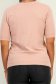 Bluza dama din tricot fin roz pudra cu un croi mulat 4 - StarShinerS.ro