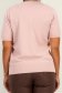 Bluza dama din tricot roz pudra cu croi larg si detaliu decorativ 5 - StarShinerS.ro