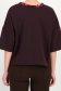 Bluza dama din modal visinie cu un croi larg accesorizata cu esarfa 5 - StarShinerS.ro