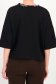 Bluza dama din modal neagra cu un croi larg accesorizata cu esarfa 5 - StarShinerS.ro
