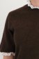 Bluza dama din tricot maro cu un croi larg si aplicatii din dantela 3 - StarShinerS.ro