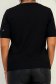 Bluza dama din tricot fin neagra cu un croi larg si aplicatii de paiete 5 - StarShinerS.ro