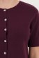 Cardigan dama din tricot fin mov cu un croi lejer si nasturi decorativi 3 - StarShinerS.ro