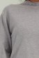 Bluza dama din tricot gri cu un croi larg si aplicatii cu pietre strass 2 - StarShinerS.ro