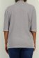 Bluza dama din tricot gri cu un croi larg si aplicatii cu pietre strass 4 - StarShinerS.ro