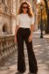 Bluza dama din tricot fin ivoire cu un croi larg accesorizata cu perle si pietre strass 2 - StarShinerS.ro