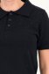 Bluza dama din tricot fin neagra cu un croi lejer si aplicatii de pietre strass 4 - StarShinerS.ro