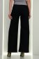 Blugi negri Wide leg cu accesoriu tip curea 6 - StarShinerS.ro