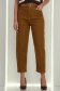 Blugi maro Mom Fit cu talie inalta si buzunare laterale 3 - StarShinerS.ro