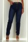 Blugi albastri skinny cu accesoriu tip curea 3 - StarShinerS.ro
