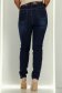Blugi albastri skinny cu accesoriu tip curea 5 - StarShinerS.ro