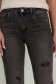 Blugi negri lungi skinny cu buzunare 3 - StarShinerS.ro
