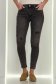 Blugi negri lungi skinny cu buzunare 4 - StarShinerS.ro