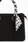 Geanta dama din piele ecologica neagra accesorizata cu esarfa 4 - StarShinerS.ro