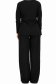 Trening din modal negru cu un croi larg si accesoriu auriu- SunShine 5 - StarShinerS.ro